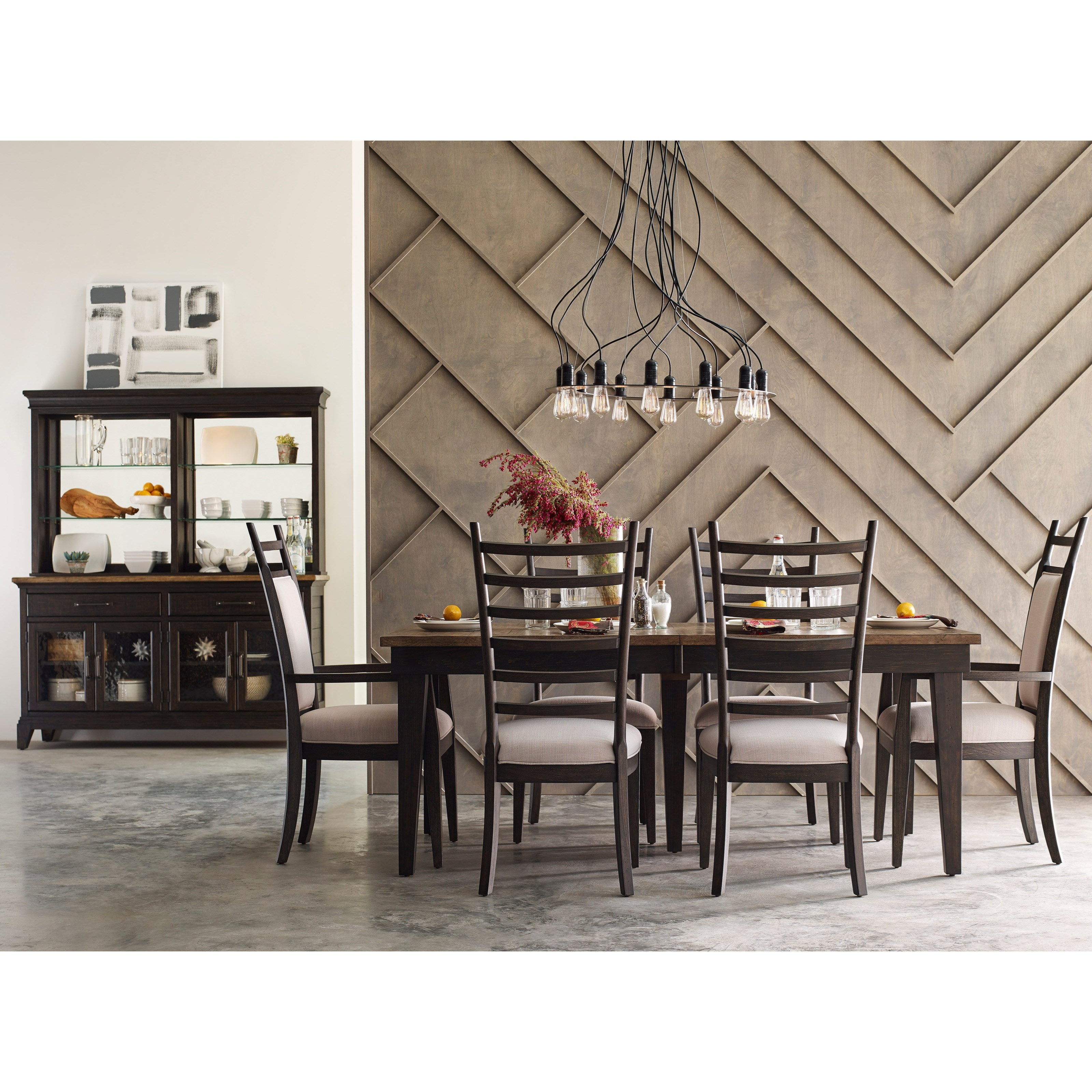 Kincaid Furniture Plank Road Rankin Rectangular Solid Wood Table